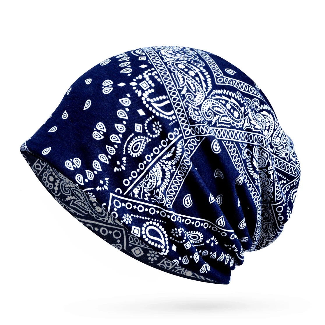 Men's and women's thin breathable hood, Sleeping cap, Air raid shelter cap, Chemotherapy hair loss cap, Outdoor sports cap