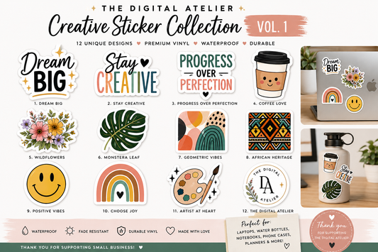"Creative Sticker Collection Vol.1 -Digital Download"