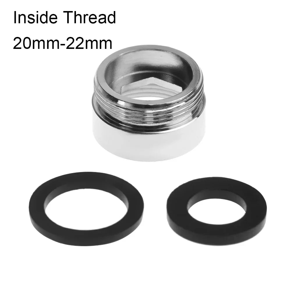 Kitchen Faucet 16/18/20/22/24/28/mm To 22mm with Washer Metal Male Female Water Saving Adapter Faucet Aerator Connector