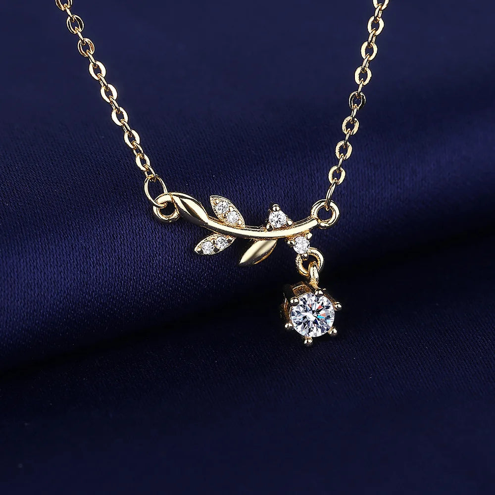 NEW 925 Sterling Silver Necklace For Women Round Pendent Sparkling Pave CZ Necklace Fashion Anniversary Birthday Jewelry Gifts
