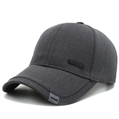 Unisex Hua Label Baseball Caps Hip Hop Cap Spring and Autumn Outdoor Adjustable Casual Hats Sunscreen Hat