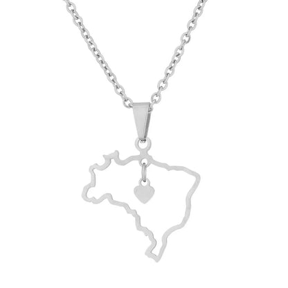 Stainless Steel Creative Steel Ball Chain Necklace