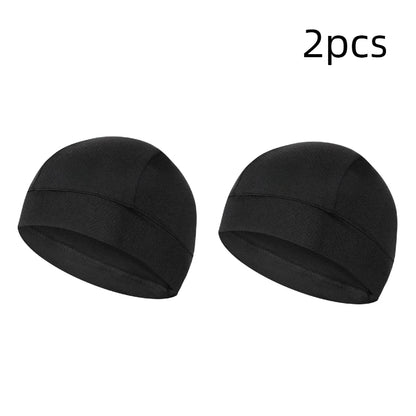 Cooling Skull Cap Helmet Lining Breathable Sweat Wicking Cycling Sports Running Hat Comfortable Outdoor Hiking Cap Quick Dry Cap
