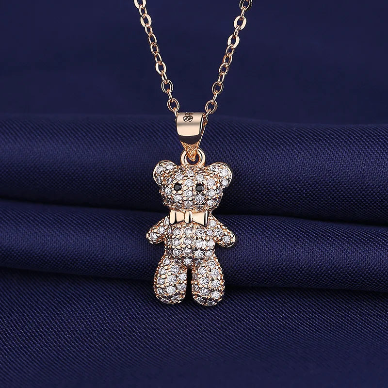 NEW 925 Sterling Silver Necklace For Women Round Pendent Sparkling Pave CZ Necklace Fashion Anniversary Birthday Jewelry Gifts