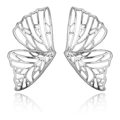 925 Silver Needle Korean Big Elegant Earrings For Woman Metal Jewelry 2026 Trending Vintage Geometric Women's Earrings Z40
