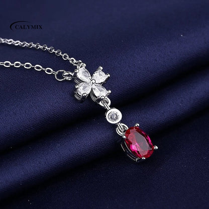 NEW 925 Sterling Silver Necklace For Women Round Pendent Sparkling Pave CZ Necklace Fashion Anniversary Birthday Jewelry Gifts