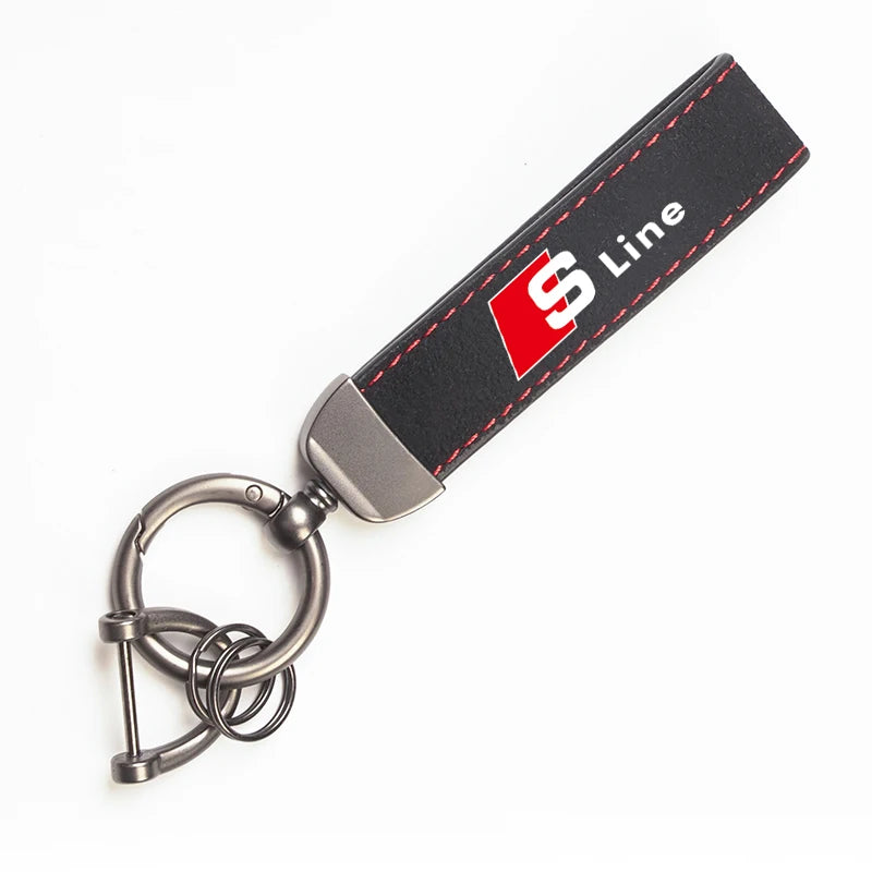 Audi Car Tire Wheel Valve Caps Cover/Car Key Chain Ring Keychain For Audi Sline A1 A2 A3 A4 A5 A6 A7 A8 Q1 Q2 Q3 Q4 Q5 Q6 Q7 Q8
