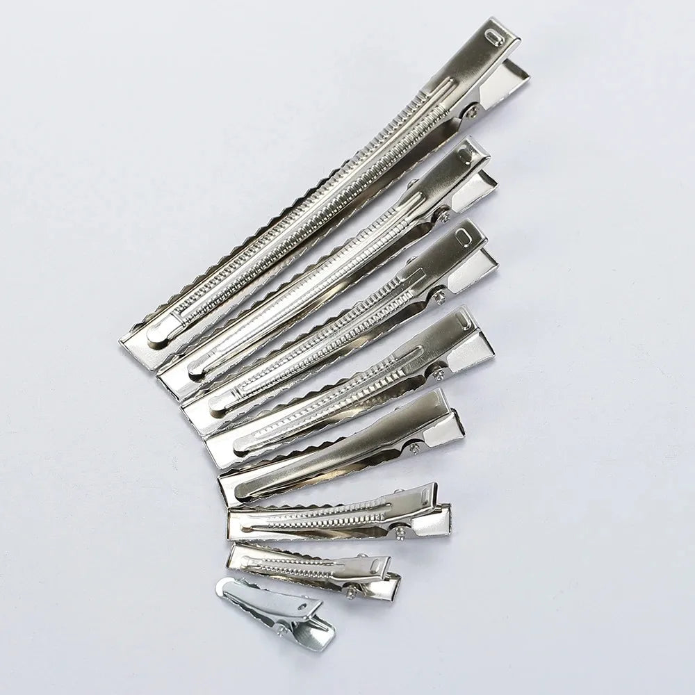 50Pcs High Quality Metal Hair Alligator Clips Accessories for DIY Jewelry Hairpins Barrette Ornament Women Hair Styling Tool