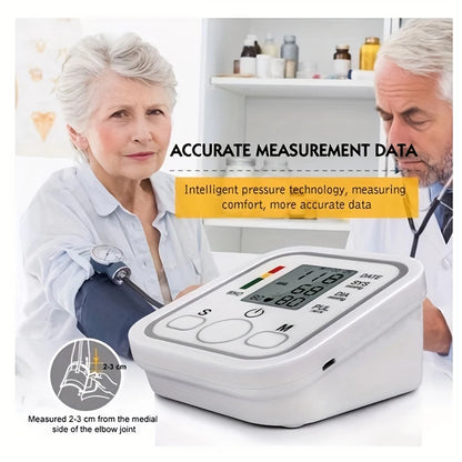 Electronic Blood Pressure Monitor Arm Type Blood Pressure Measuring Instrument, Medical Grade Automatic Blood Pressure Monitorin