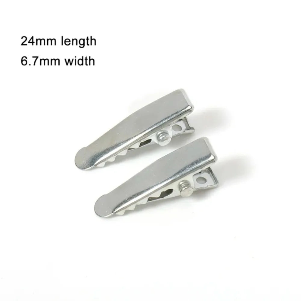 50Pcs High Quality Metal Hair Alligator Clips Accessories for DIY Jewelry Hairpins Barrette Ornament Women Hair Styling Tool