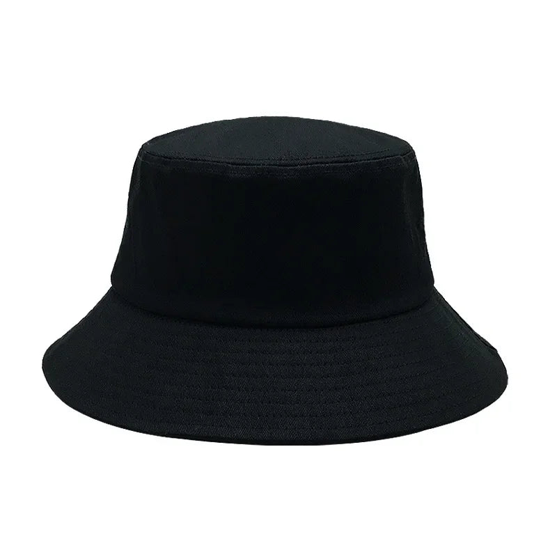 Big Head Letter Bucket Hat for Men Women XL Large Hip Hop Cap Fisherman Hat Summer Sun Hat Plus Size Panama