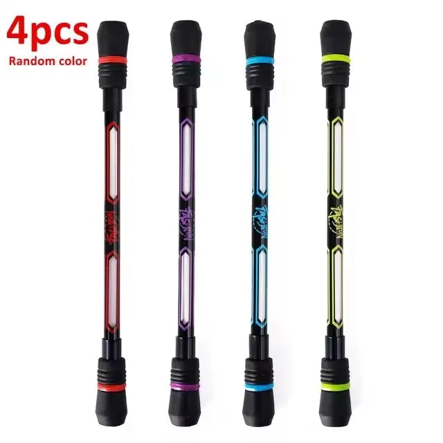 4/1Pcs Stress Relief Spinner Pen Adult Kids Antistress Spinning Pen Fidget Spinner Anti-slip Hand Spinner Stress Toy Ballpoint