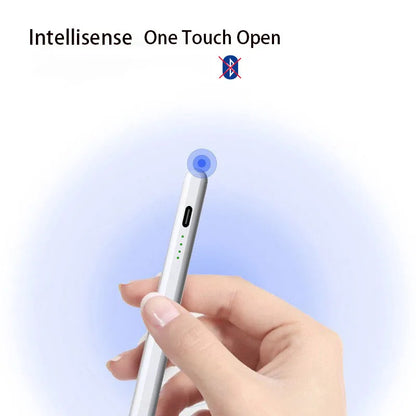 Palm Rejection iPad Stylus Pen with LED Battery Indicator Compatible with 2018-2023 Apple iPad Alternative to Apple Pencil