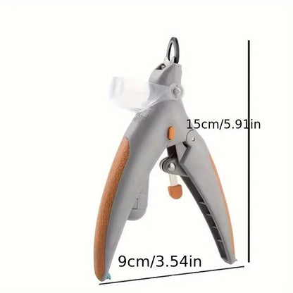 Professional Pet Metal Nail Clipper Scissors with LED Light Cat Dog Nail Clipper Tool Toeclaw Cutter for Pet Cleaning Supplies