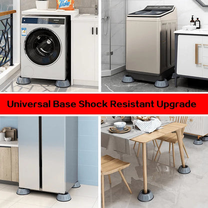 Large Household Appliances Anti Vibration Pads Lifting Rubber Feet Washing Machine Support Dampers Stand Furniture ﻿
