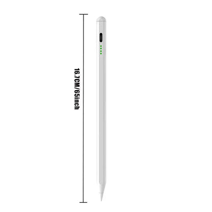 Palm Rejection iPad Stylus Pen with LED Battery Indicator Compatible with 2018-2023 Apple iPad Alternative to Apple Pencil