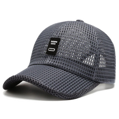 2023 Men's Mesh Baseball Cap Breathable Summer Caps Dad Hat Outdoor Fishing Hats Bone Gorras Snapback Trucker Cap Women hat