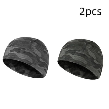 Cooling Skull Cap Helmet Lining Breathable Sweat Wicking Cycling Sports Running Hat Comfortable Outdoor Hiking Cap Quick Dry Cap