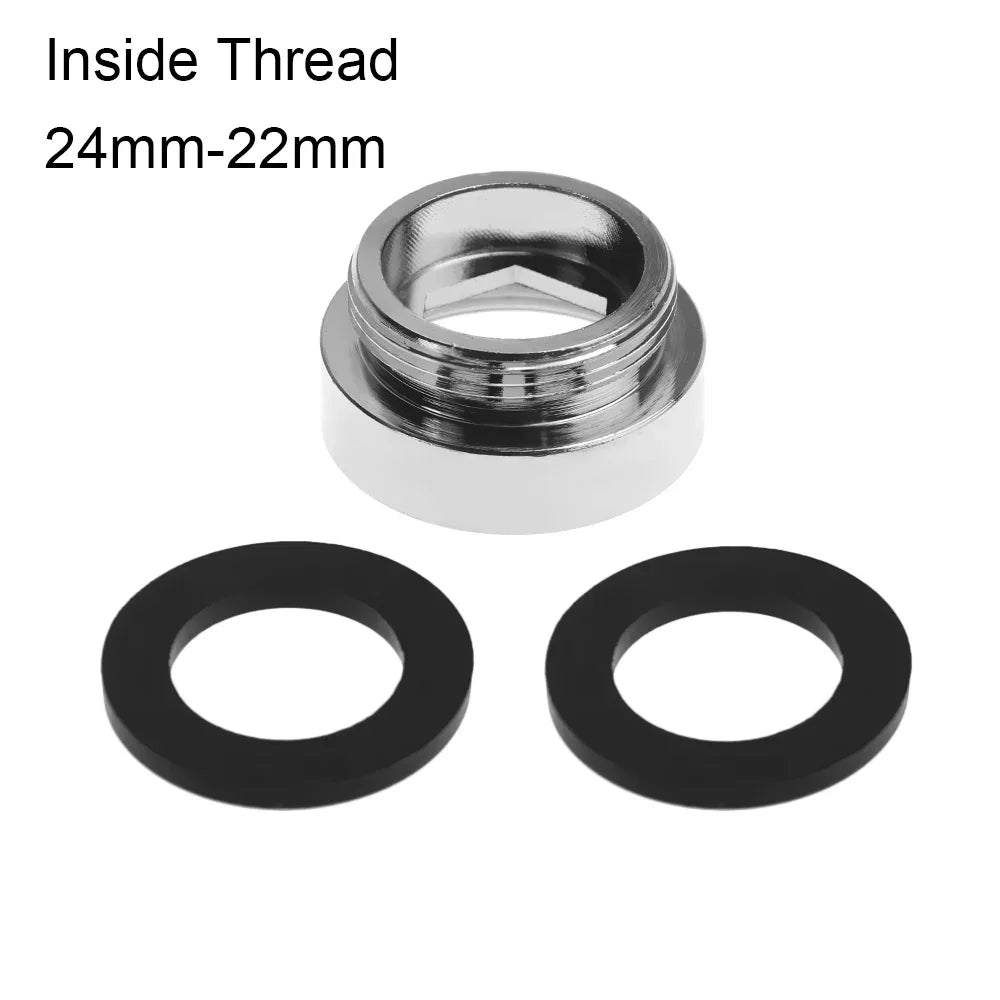 Kitchen Faucet 16/18/20/22/24/28/mm To 22mm with Washer Metal Male Female Water Saving Adapter Faucet Aerator Connector