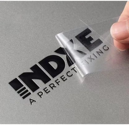 Custom 3D Logo Sticker Personalized Transfer DTF UV Gold Decal Company Label Vinyl Crystal Self-adhesive Waterproof Stickers