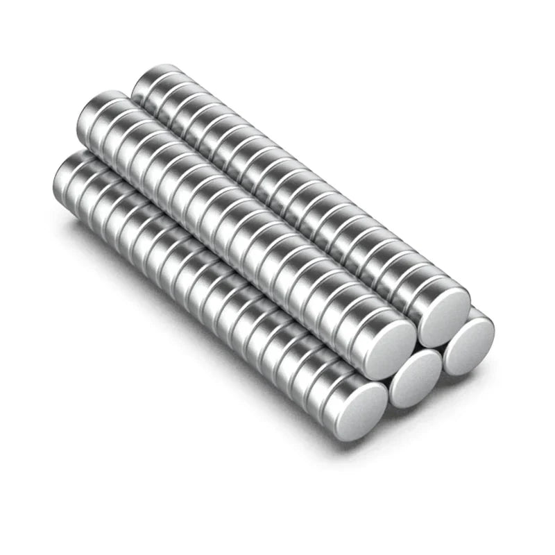 50/100/200 Piece Super Powerful Magnets Strong Disc Magnets for Fridge, DlY,Building, Scientific, Craft, Education