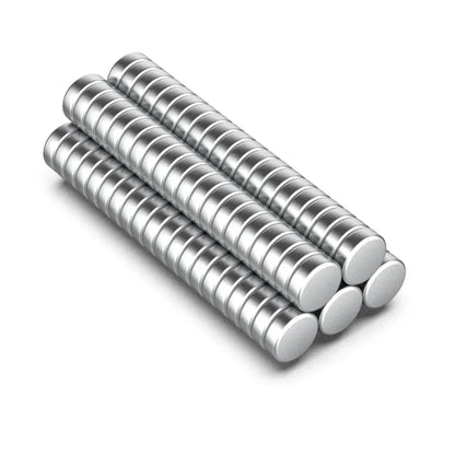 50/100/200 Piece Super Powerful Magnets Strong Disc Magnets for Fridge, DlY,Building, Scientific, Craft, Education