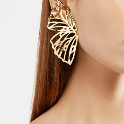 925 Silver Needle Korean Big Elegant Earrings For Woman Metal Jewelry 2026 Trending Vintage Geometric Women's Earrings Z40
