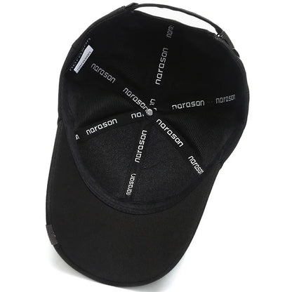 Unisex Hua Label Baseball Caps Hip Hop Cap Spring and Autumn Outdoor Adjustable Casual Hats Sunscreen Hat