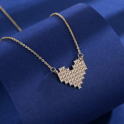 NEW 925 Sterling Silver Necklace For Women Round Pendent Sparkling Pave CZ Necklace Fashion Anniversary Birthday Jewelry Gifts