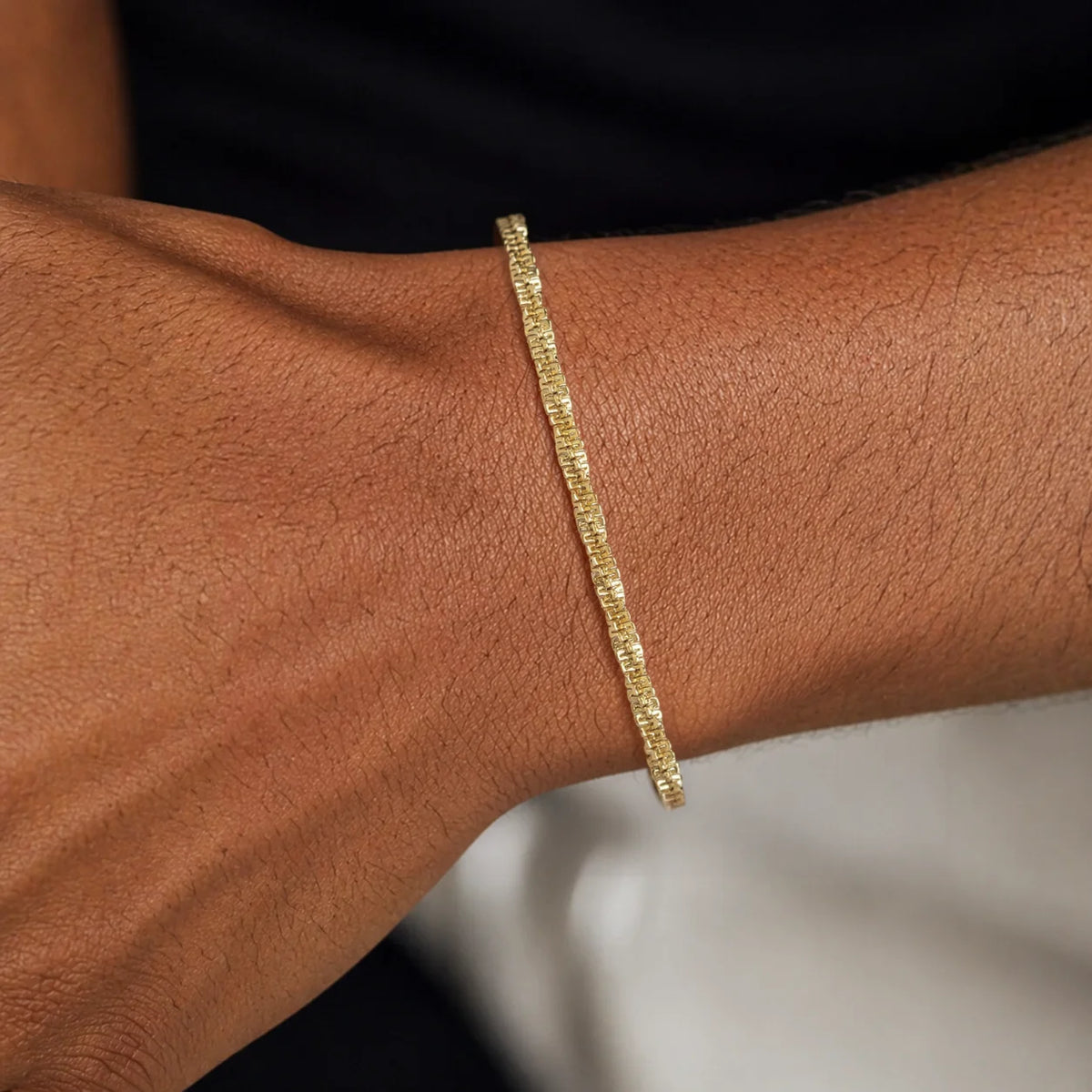 Cauliflower Adjust Bracelet Man Woman Gold Color Stainless Steel Material Waterproof Fade-Resistant Jewelry Factory Wholesale