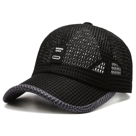 2023 Men's Mesh Baseball Cap Breathable Summer Caps Dad Hat Outdoor Fishing Hats Bone Gorras Snapback Trucker Cap Women hat