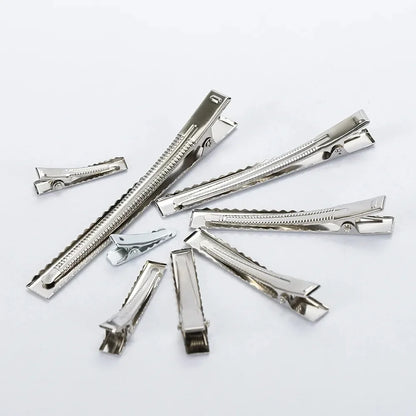 50Pcs High Quality Metal Hair Alligator Clips Accessories for DIY Jewelry Hairpins Barrette Ornament Women Hair Styling Tool