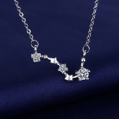 NEW 925 Sterling Silver Necklace For Women Round Pendent Sparkling Pave CZ Necklace Fashion Anniversary Birthday Jewelry Gifts