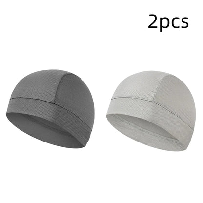 Cooling Skull Cap Helmet Lining Breathable Sweat Wicking Cycling Sports Running Hat Comfortable Outdoor Hiking Cap Quick Dry Cap