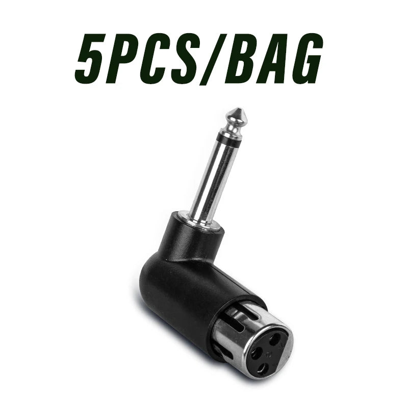 Wireless microphone system converter head 3PINS XLR converter electric guitar system converter head MICS Grenade Conversion Plug