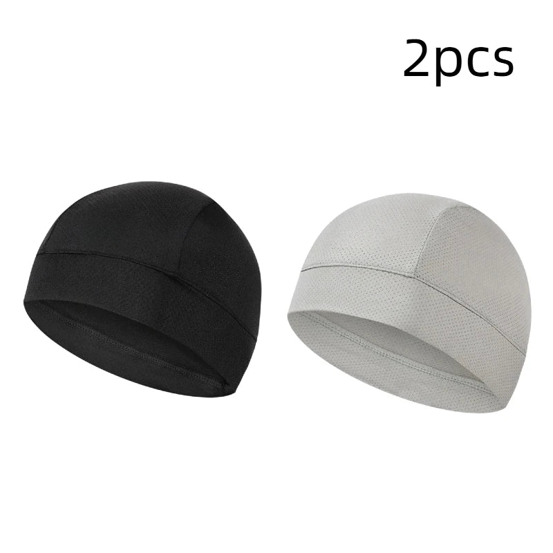 Cooling Skull Cap Helmet Lining Breathable Sweat Wicking Cycling Sports Running Hat Comfortable Outdoor Hiking Cap Quick Dry Cap