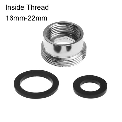 Kitchen Faucet 16/18/20/22/24/28/mm To 22mm with Washer Metal Male Female Water Saving Adapter Faucet Aerator Connector