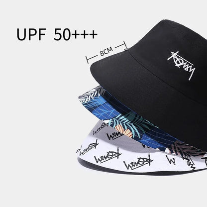 Big Head Letter Bucket Hat for Men Women XL Large Hip Hop Cap Fisherman Hat Summer Sun Hat Plus Size Panama