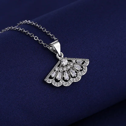 NEW 925 Sterling Silver Necklace For Women Round Pendent Sparkling Pave CZ Necklace Fashion Anniversary Birthday Jewelry Gifts